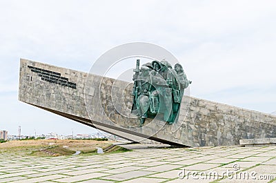 Memorial Small Earth. Novorossiysk. Editorial Stock Photo