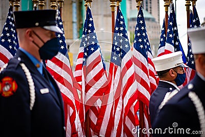 9/11 remembrance in 2020 Editorial Stock Photo