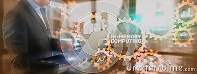 In Memory Computing high performance distributed systems Stock Photo