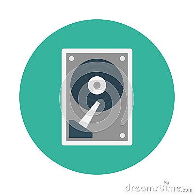 Memory flat vector icon Vector Illustration