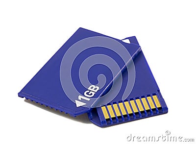 Memory Stick memory card Stock Photo