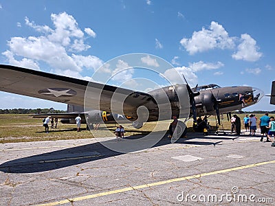 B-17 Editorial Stock Photo