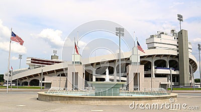 Memphis Liberty Bowl Memorial Stadium, Memphis Tennessee Editorial Stock Photo