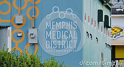 Memphis Medical District Collaborative, Memphis, TN Editorial Stock Photo