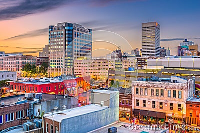 Memphis, Tennessee, USA Skyline Stock Photo