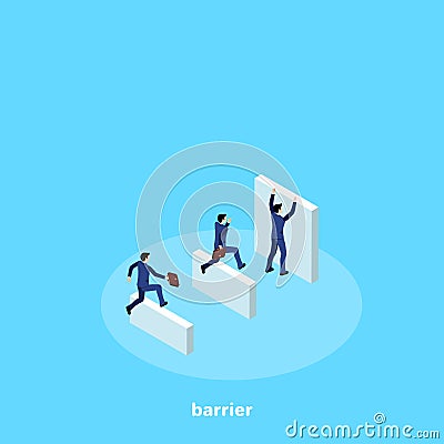 Barrier Vector Illustration