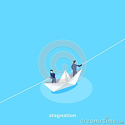 stagnation Vector Illustration