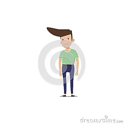 Men in casual clothing style Stock Photo