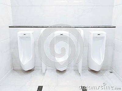 Men lavatory Stock Photo