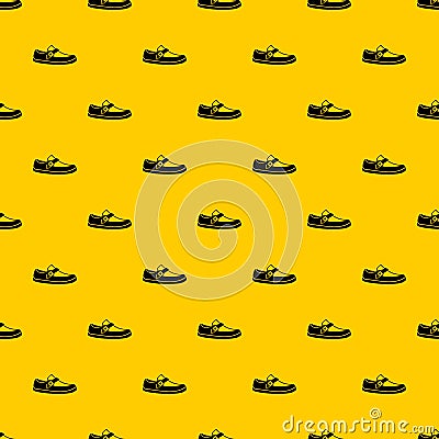 Men moccasin pattern vector Vector Illustration