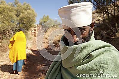 Men in Rural Ethiopia Editorial Stock Photo