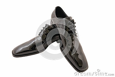 Men's Black Tuxedo Shoes Royalty Free Stock Photo - Image: 2564845