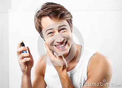 Men's care. Stock Photo