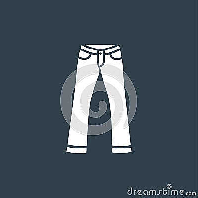 Men`s jeans Vector Illustration