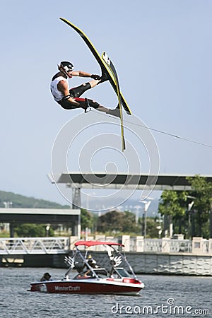 Men's Jump Action - Kyle Eade Editorial Stock Photo