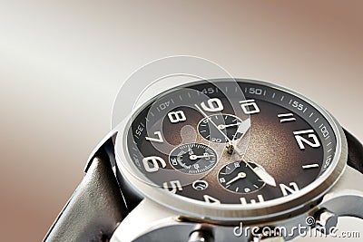 Men's watch Stock Photo