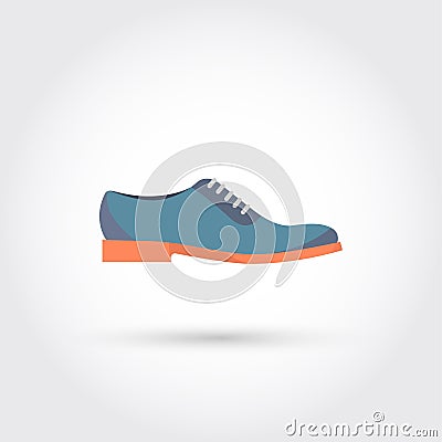 Men Shoes Vector Illustration