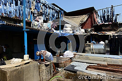 Men At Work Editorial Stock Photo