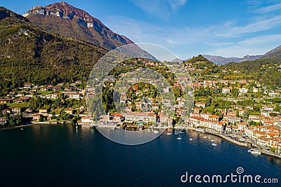 Menaggio - Lake Como IT - Panoramic Editorial Stock Photo