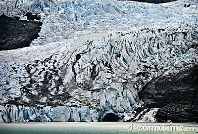 Mendenhall Glacier, Alaska Stock Photo