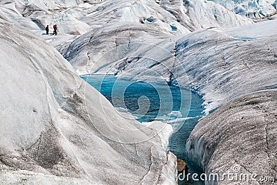 Mendenhall Glacier Stock Photo