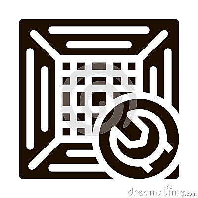 Mending Conditioner System Vector Icon Vector Illustration