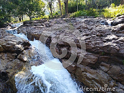 Soa Bajawa Hot Springs Stock Photo