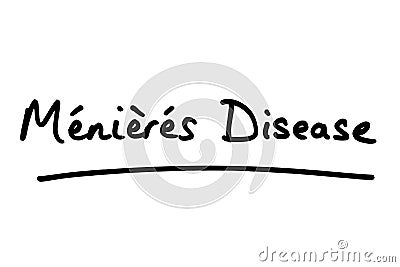 Menieres Disease Stock Photo