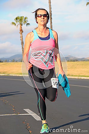 Menifee Half Marathon & 5K Editorial Stock Photo