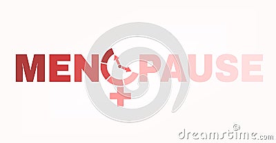 Menopause logo image Vector Illustration