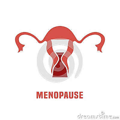 Menopause vector icon Vector Illustration
