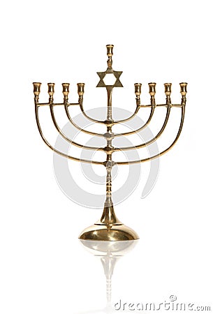 Menorah Stock Photo