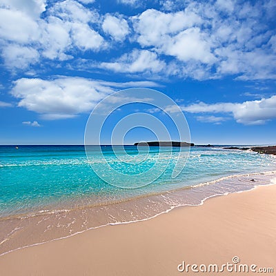 Menorca Platja de Binigaus beach Mediterranean paradise Stock Photo