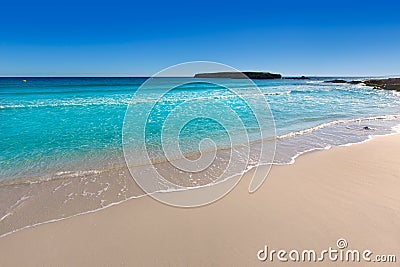 Menorca Platja de Binigaus beach Mediterranean paradise Stock Photo