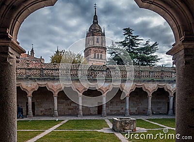 Menores de la Universidad de Salamanca in Salamanca, Spain Stock Photo