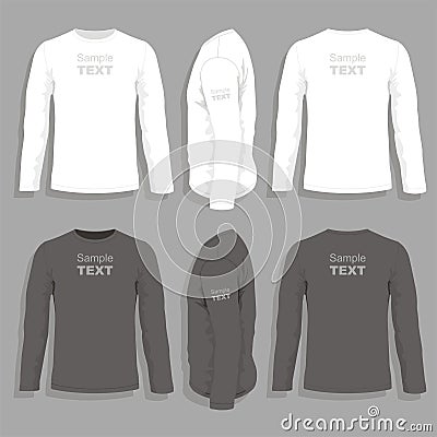 Mens t-shirt design template Vector Illustration