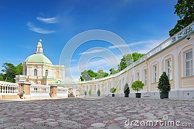 Menshikov Palace in Saint Petersburg Stock Photo