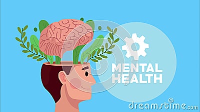 Mental Health Animation with Profile Human and Brain in Gear Stock Video - Video of healthy, health: 197306093 Mental Health Animation with Profile Human and Brain in Gear Stock Video - Video of healthy, health: 197306093
