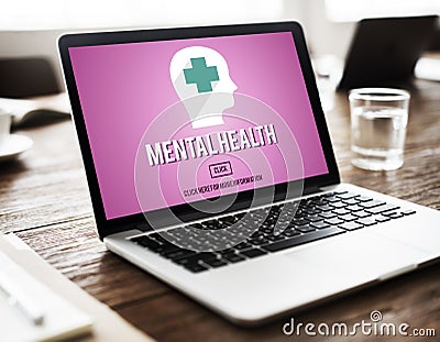 Mental Health Emotional Medicine Psychology Concept Stock Photo