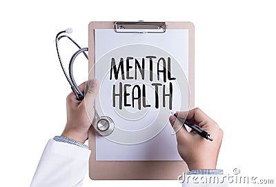 MENTAL HEALTH Mental Health Psychological Stress Management and Stock Photo