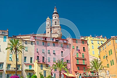 Menton Stock Photo