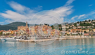 Menton Stock Photo