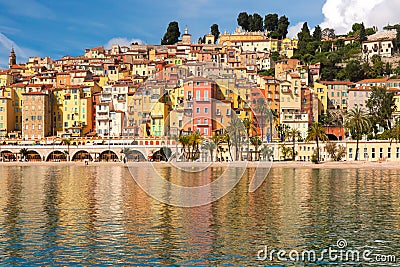 Menton, French Riviera, France Stock Photo