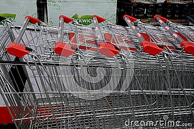 MENY FOOD CHAIN MARKET Editorial Stock Photo