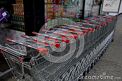 MENY GROCERY STORE Editorial Stock Photo