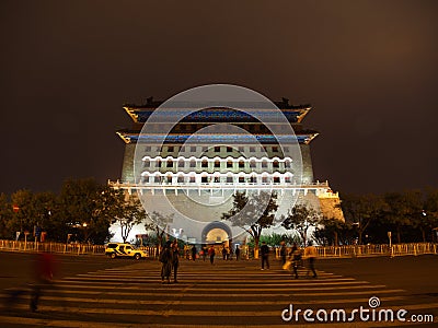 Meo Zedong Meusoleum nearby Tian an Men and Railway Musuem.Travel in Beijing City, China. 20th October, 2017. Editorial Stock Photo