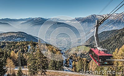 Merano in Autumn Stock Photo