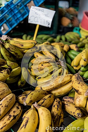 Mercado da Graca in Ponta Delgada on the island of Sao Miguel, Portugal Stock Photo