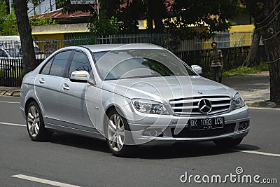 Mercedes Benz C200 CGI Kompressor Editorial Stock Photo