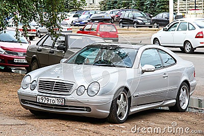 Mercedes-Benz C208 CLK-class Editorial Stock Photo